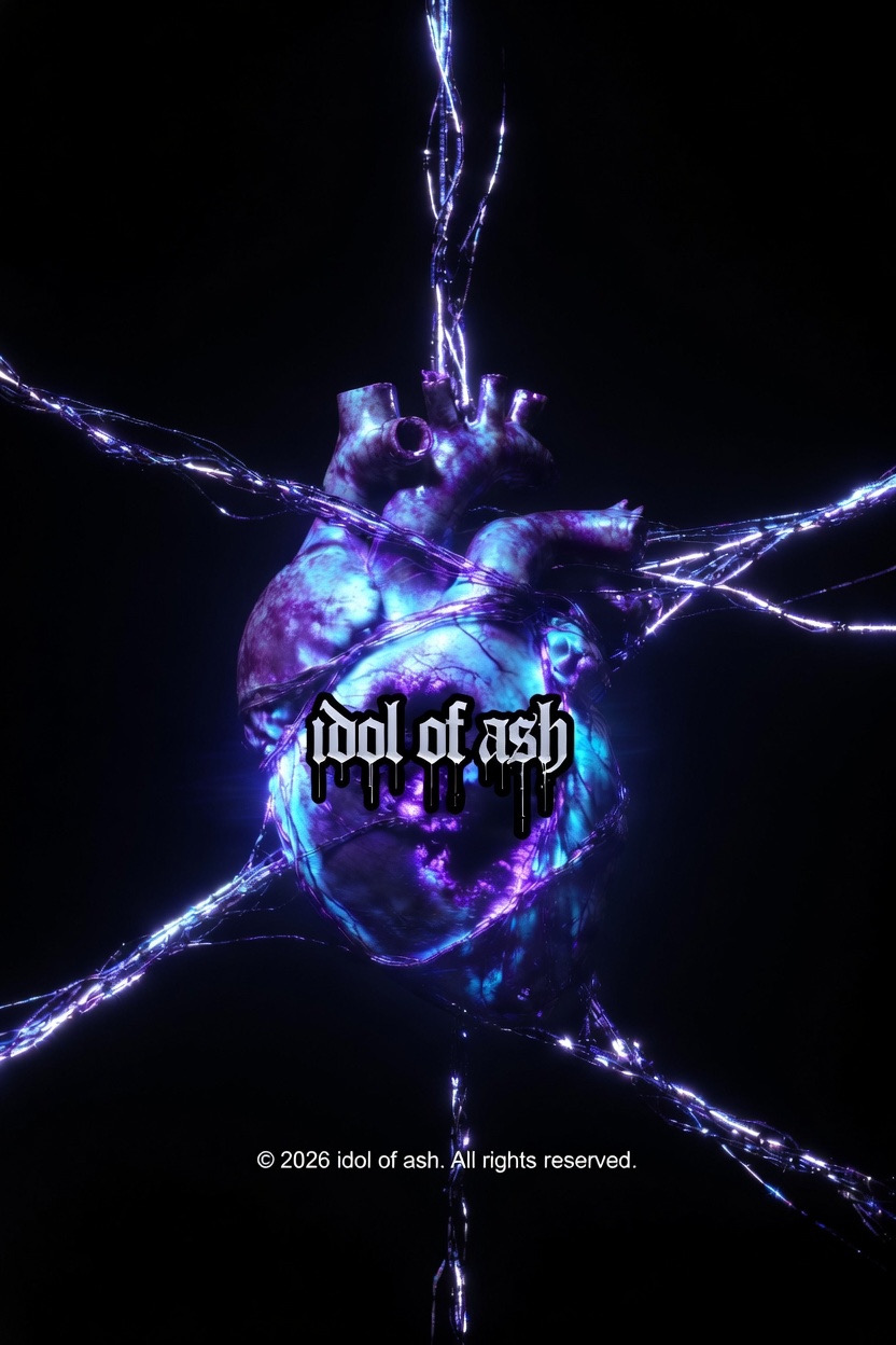 idol of ash – heart logo art